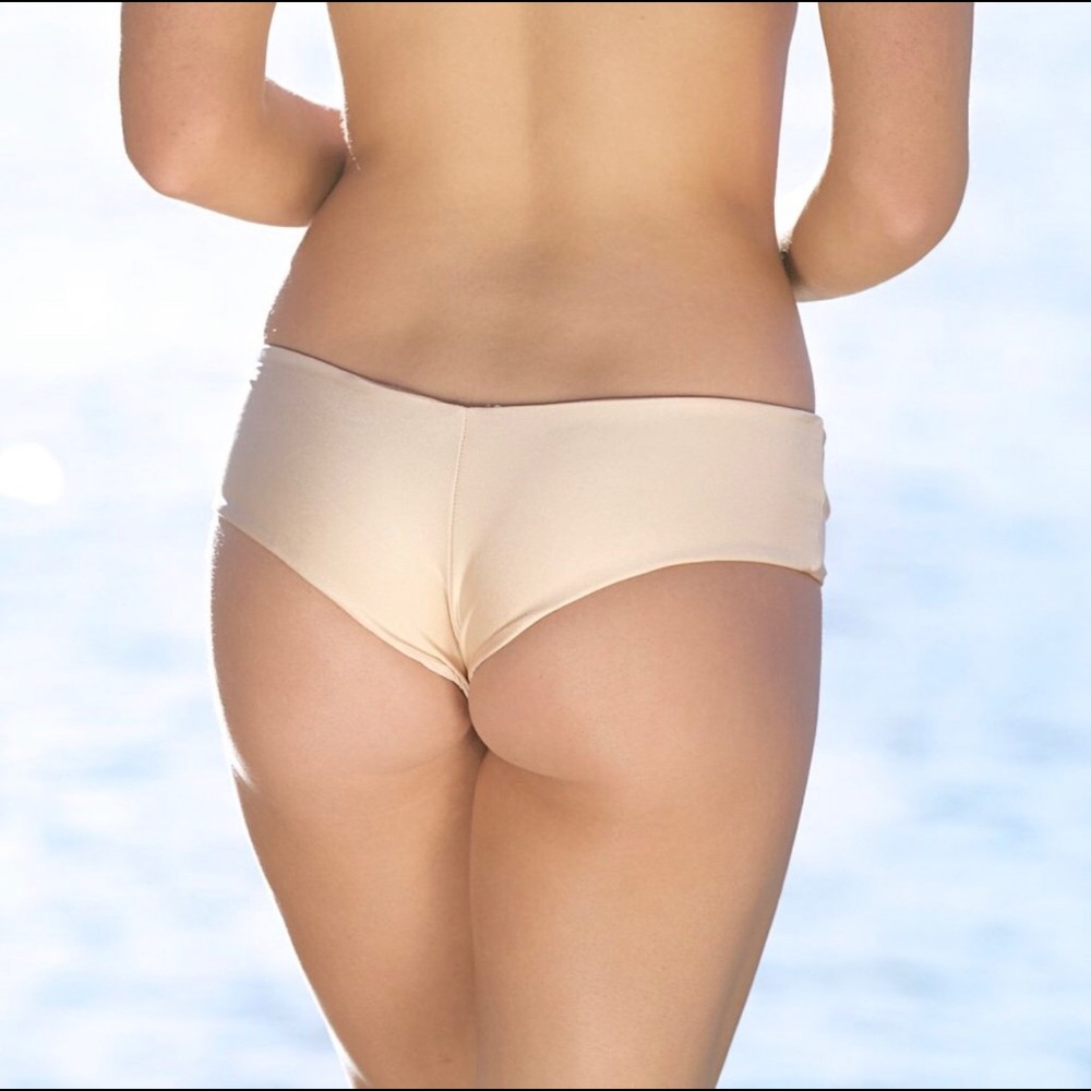 Cheeky Boyshort Bikini Bottoms